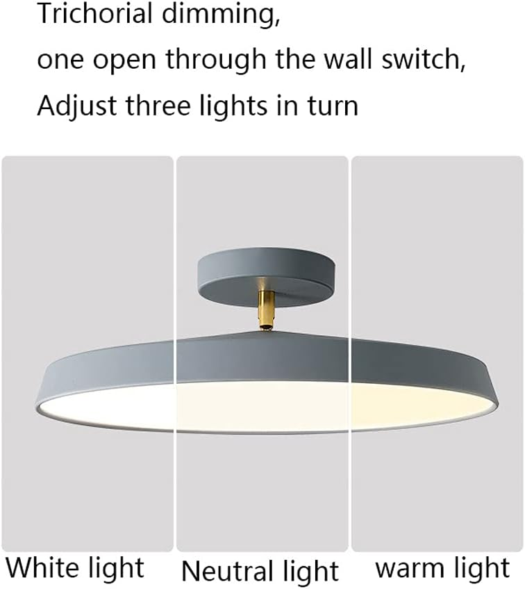 Modern Semi-Flush Ceiling Light