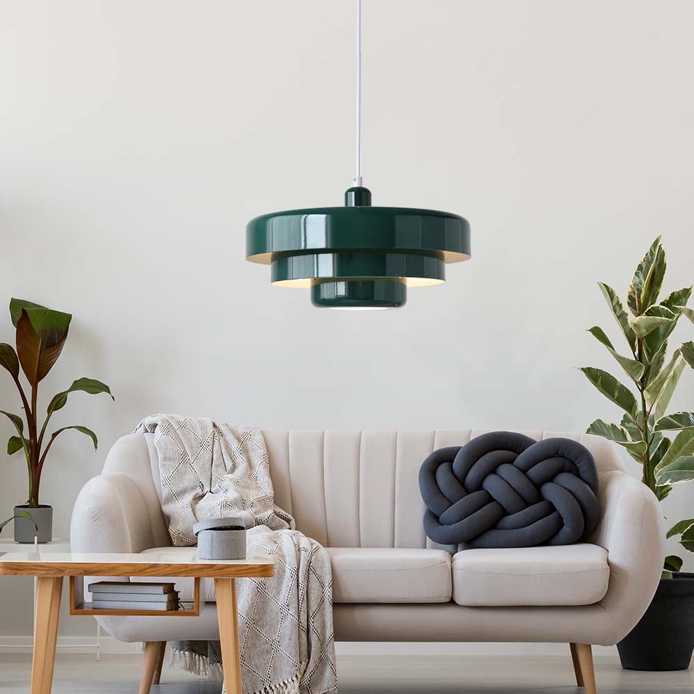 Retro Pendant Light with a Creative Twist