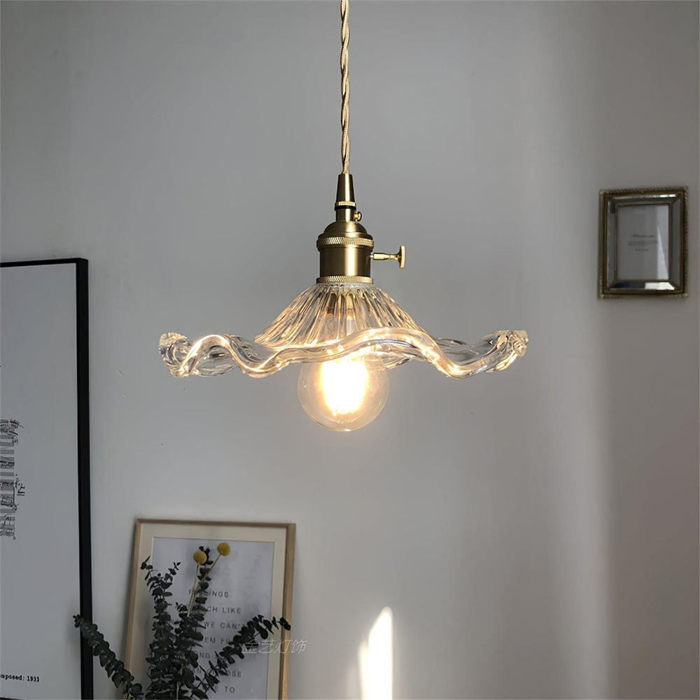Variant image for Elegant Hibiscus Flower Pendant Light for Kitchen and Home Decor-2