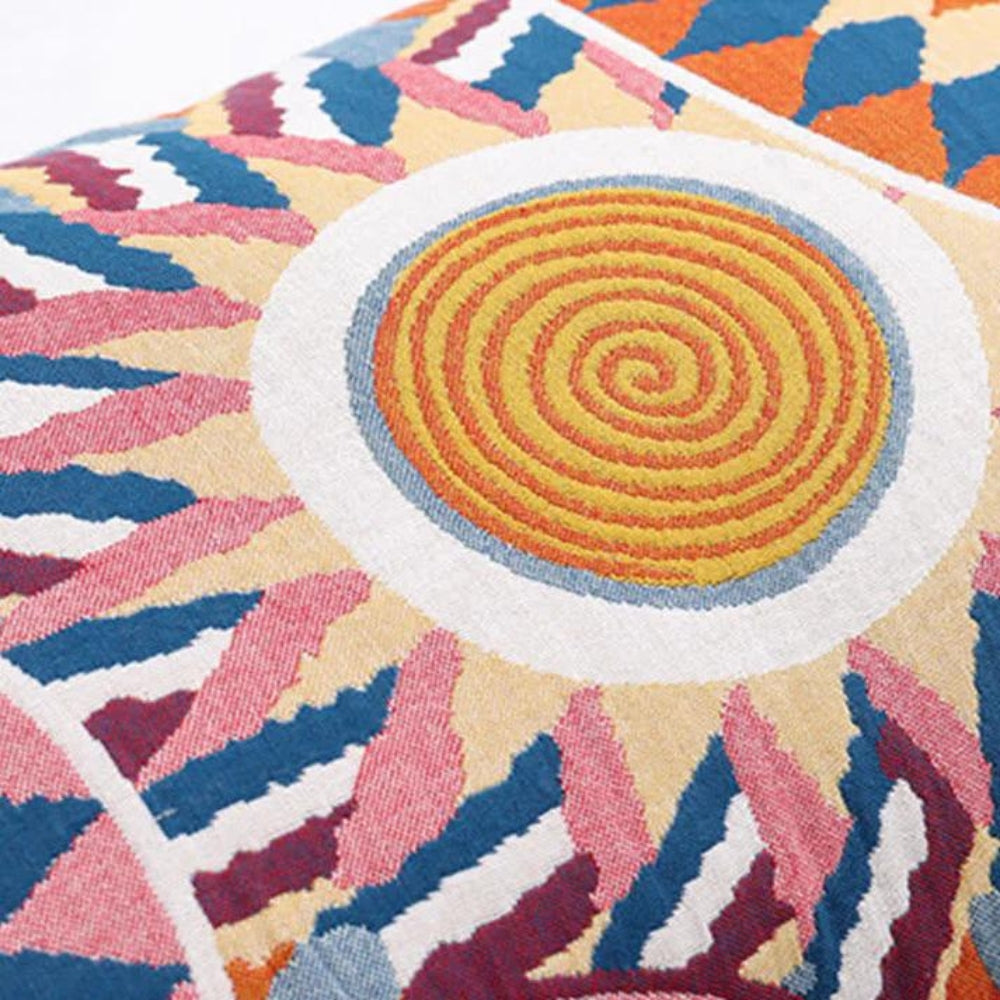 2 pieces Nordic Sun Print Cushion Cover