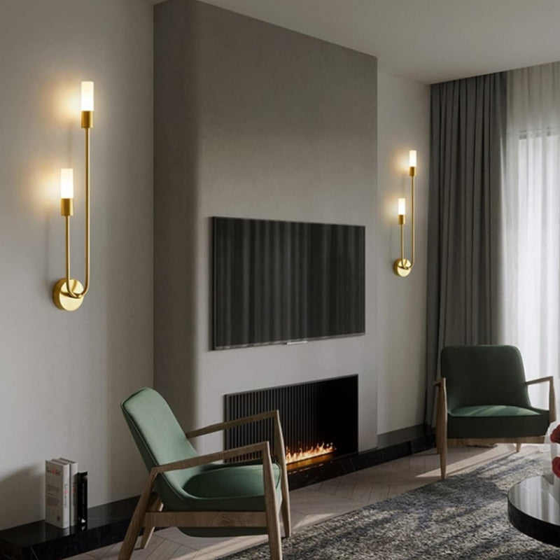 Modern Dual-Glow LED Bedside Wall Light