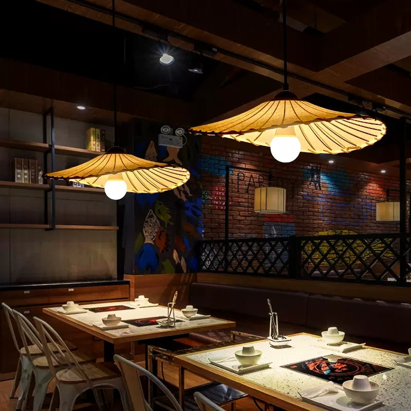 Lotus-Inspired Pendant Lights