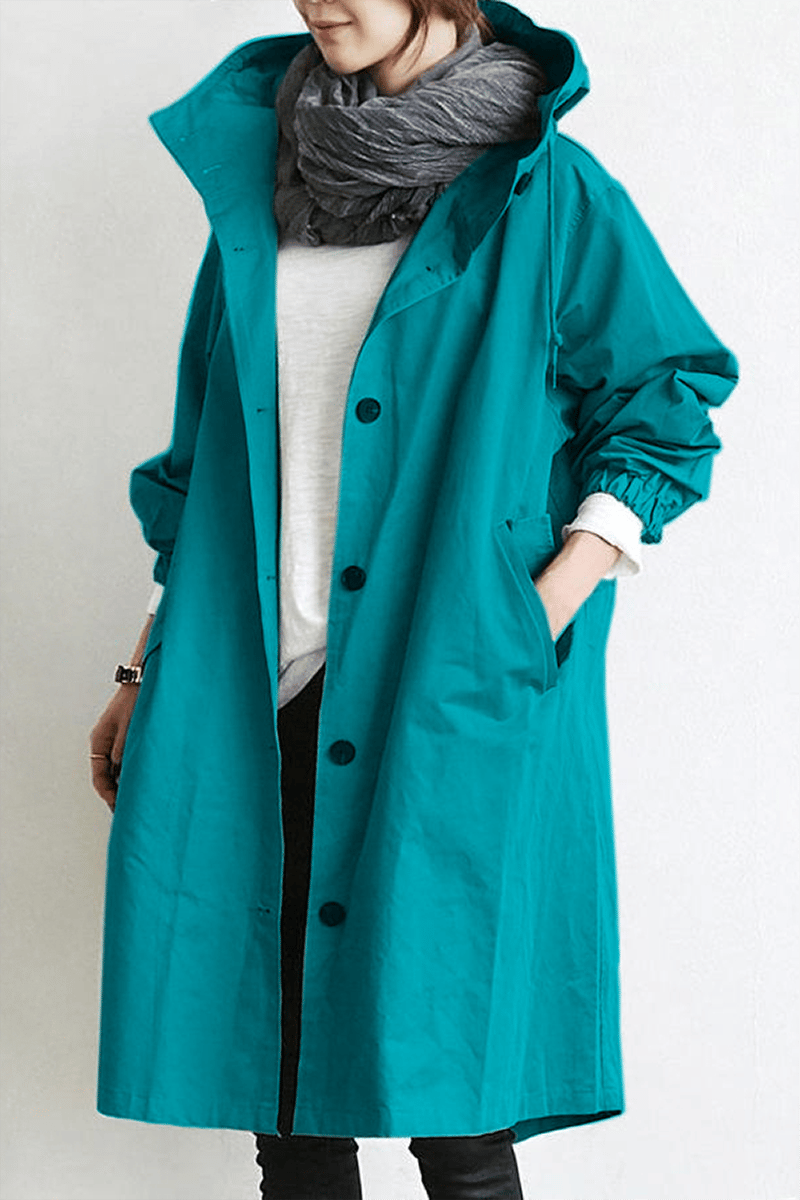 Women's Warm Trench Coat | Winter
