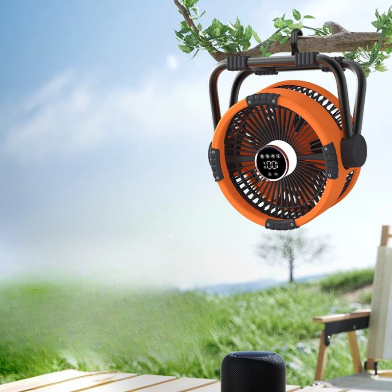 Rechargeable Camping Table Fan
