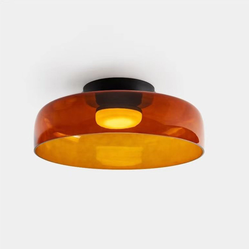 Scandinavian Artisan Glass Ceiling Pendant