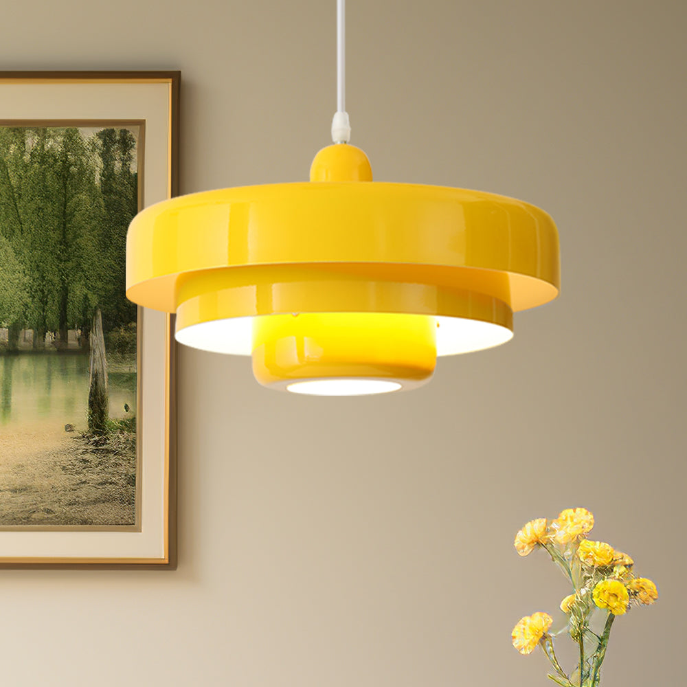 Retro Pendant Light with a Creative Twist