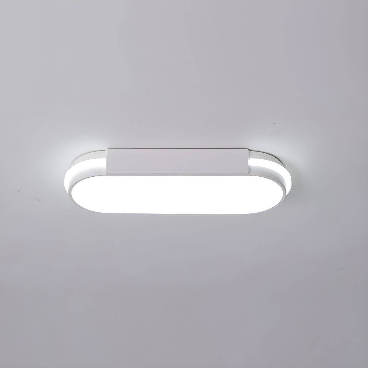 Industrial-Inspired Flush Mount LED Ceiling Lights