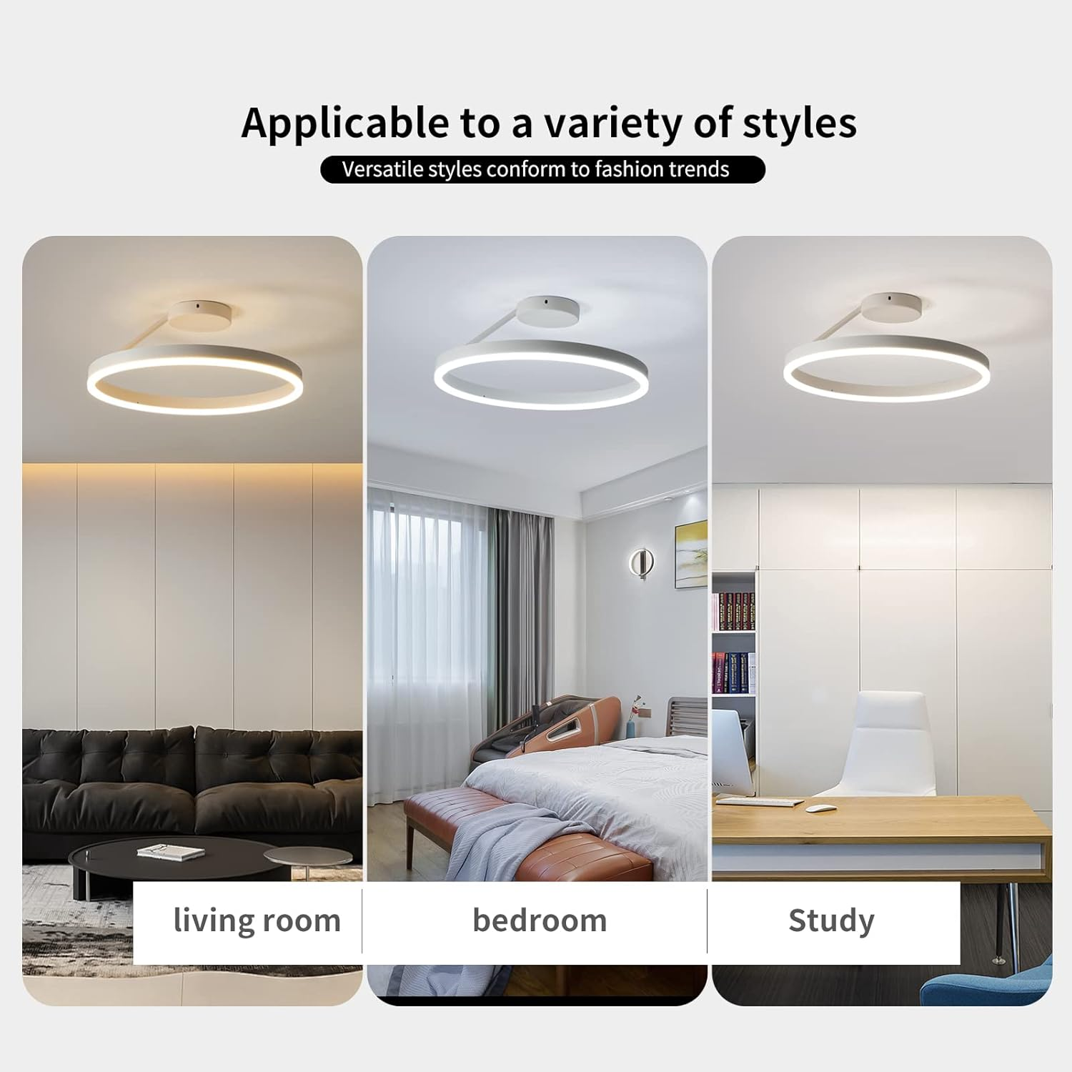 Scandinavian Slimline LED Ceiling Lights