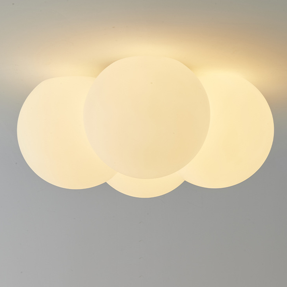 Cozy Cloud-Inspired LED Ceiling Lights