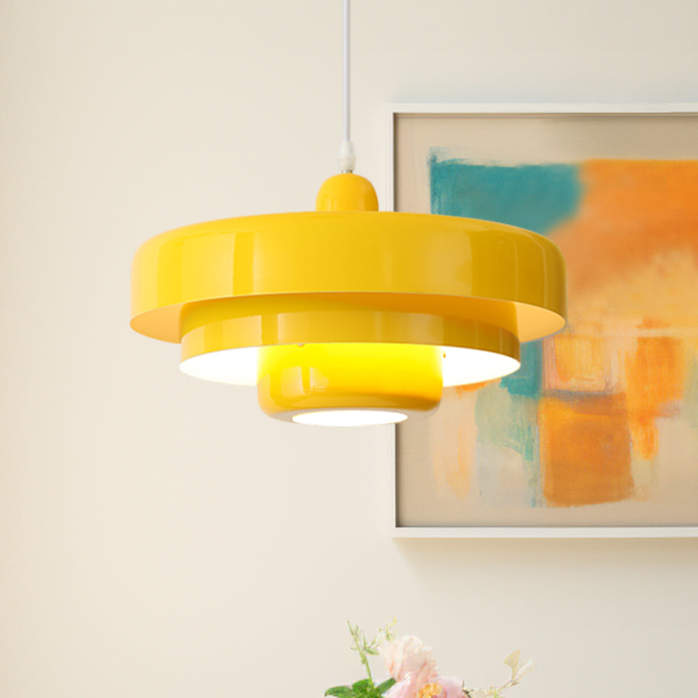 Retro Pendant Light with a Creative Twist