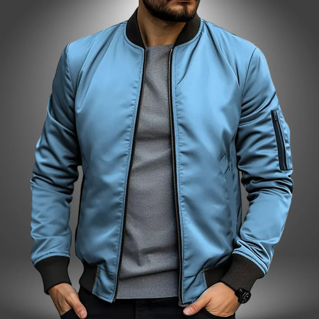 Men's Modern Style Jacket | Full Zip