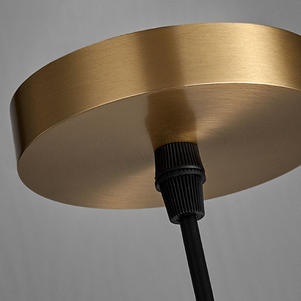 Vintage Fluted Glass Pendant Lights