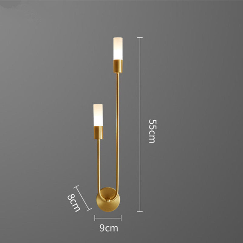 Modern Dual-Glow LED Bedside Wall Light