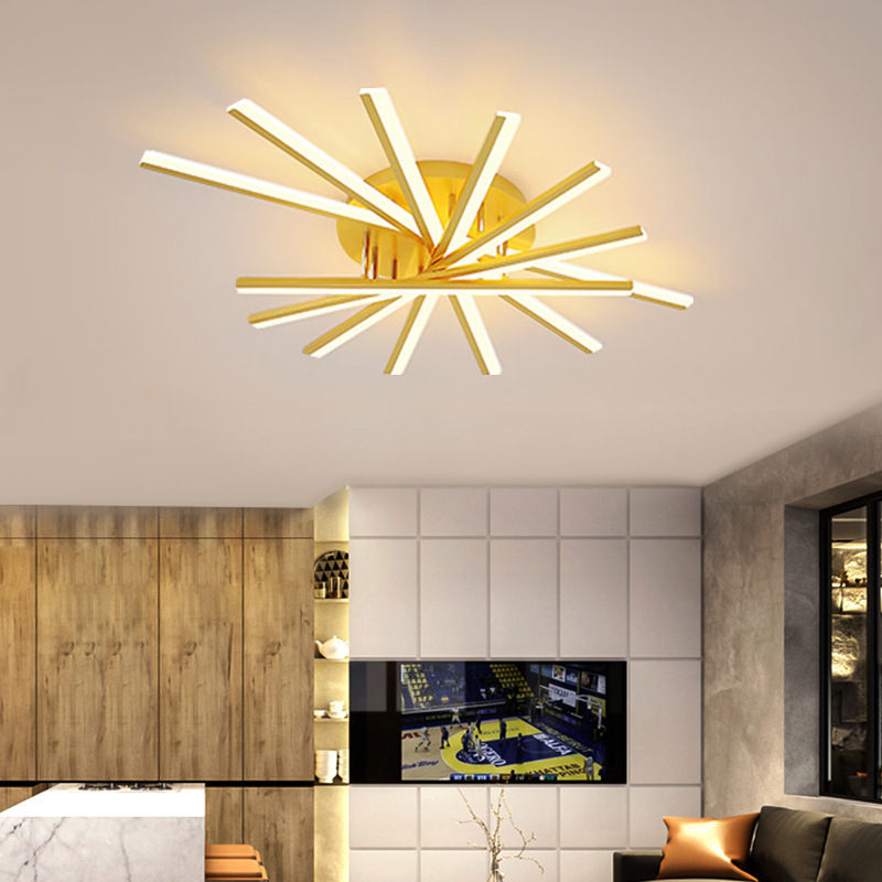 Sleek Nordic-Inspired LED Ceiling Light
