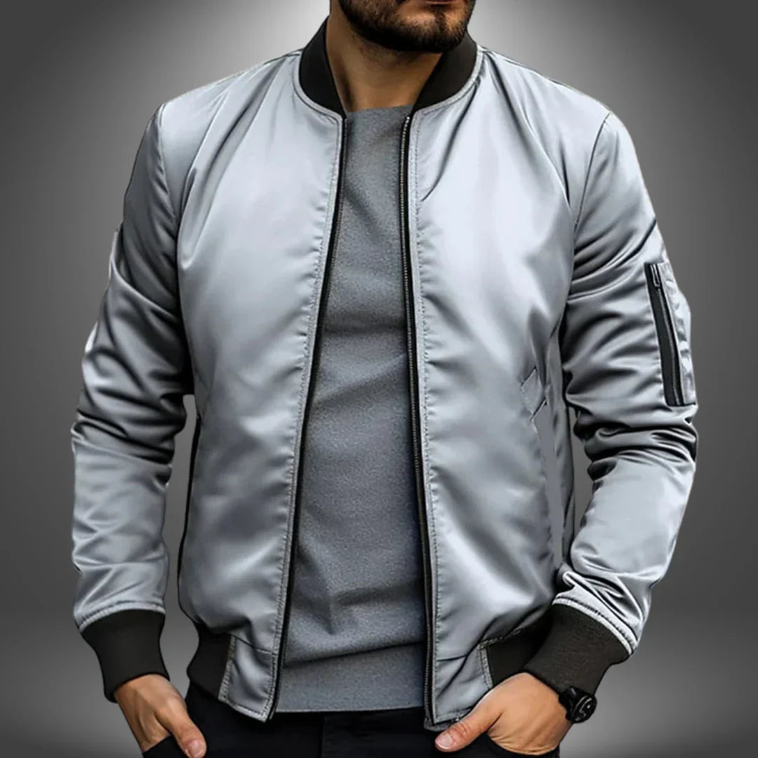 Men's Modern Style Jacket | Full Zip