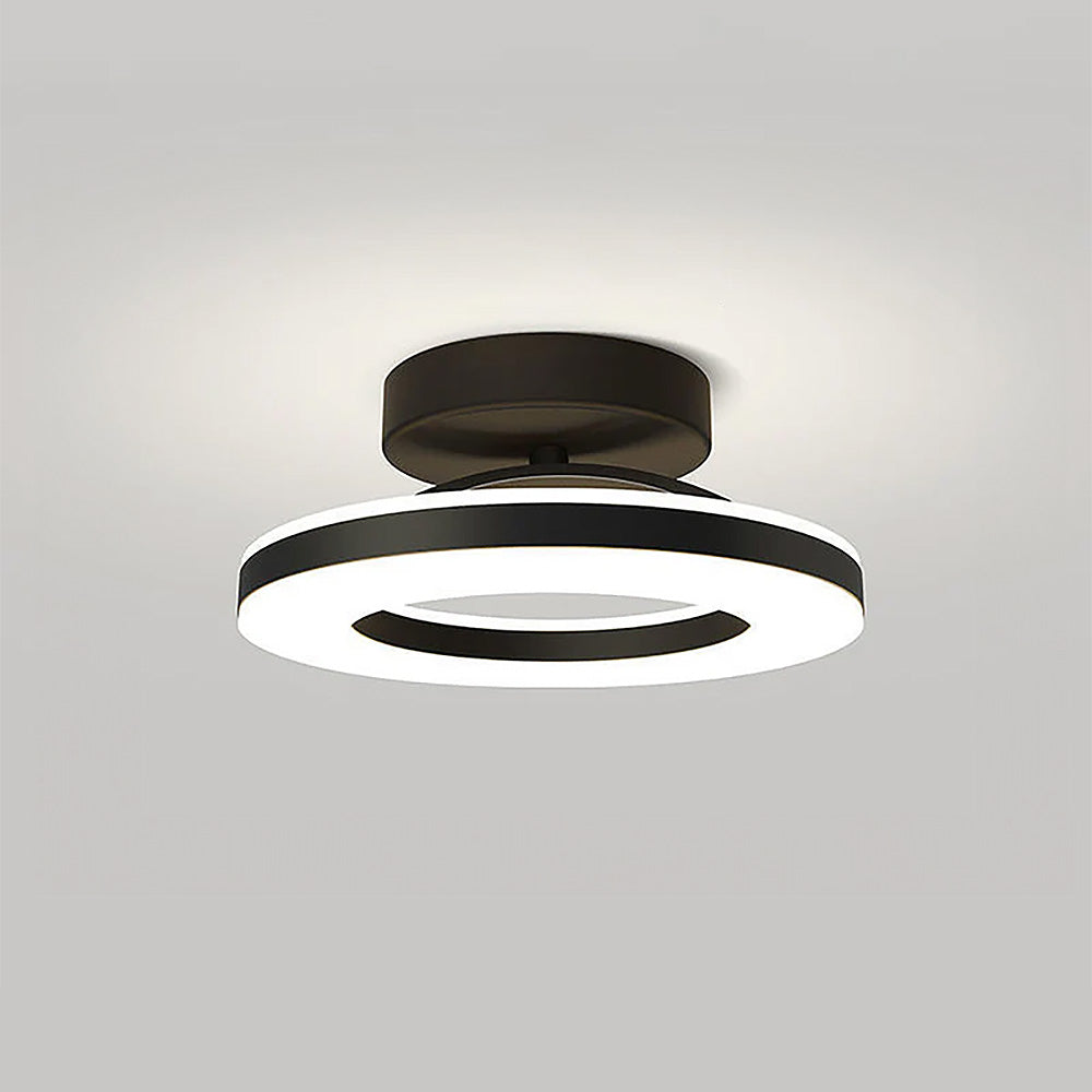 Modern Round LED Ceiling Light for Stylish Hallways