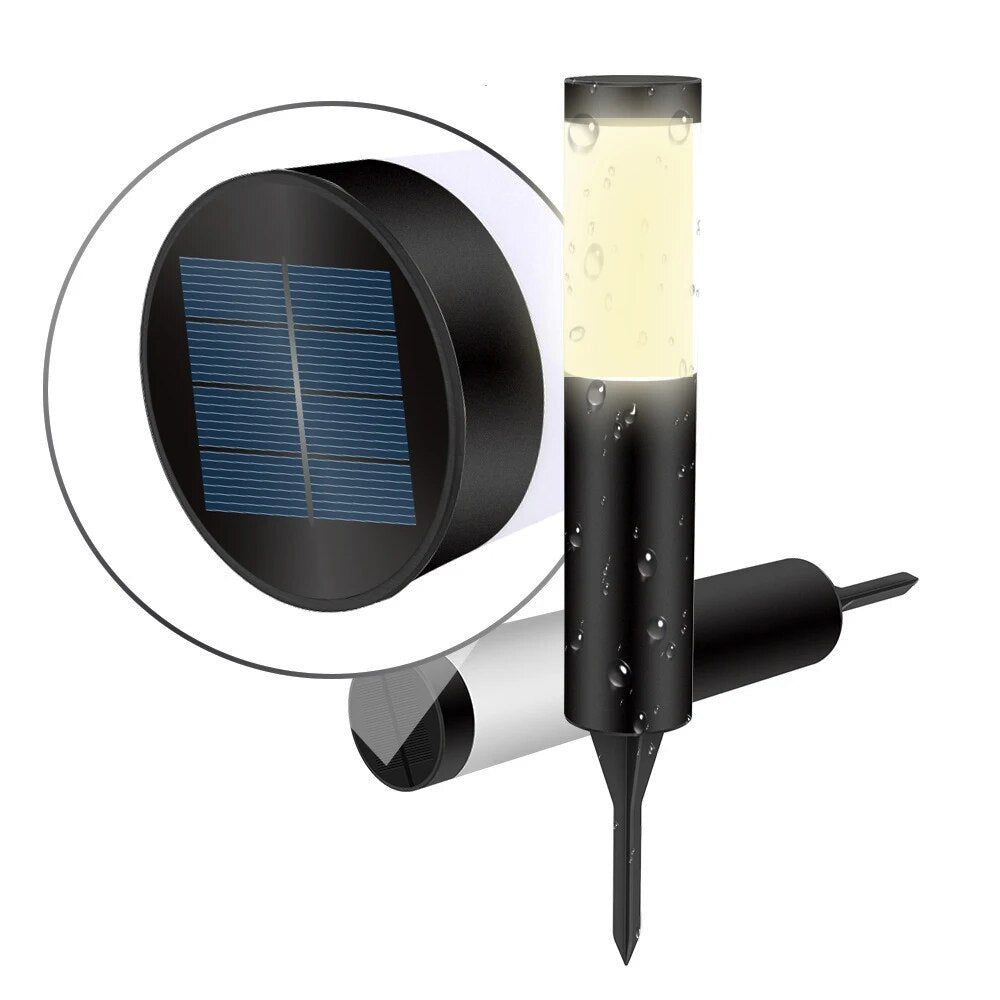 Waterproof Outdoor Solar Garden Lamp with LED