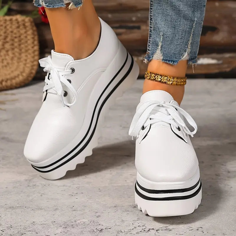 Women's Lace Up Shoes | Wedge
