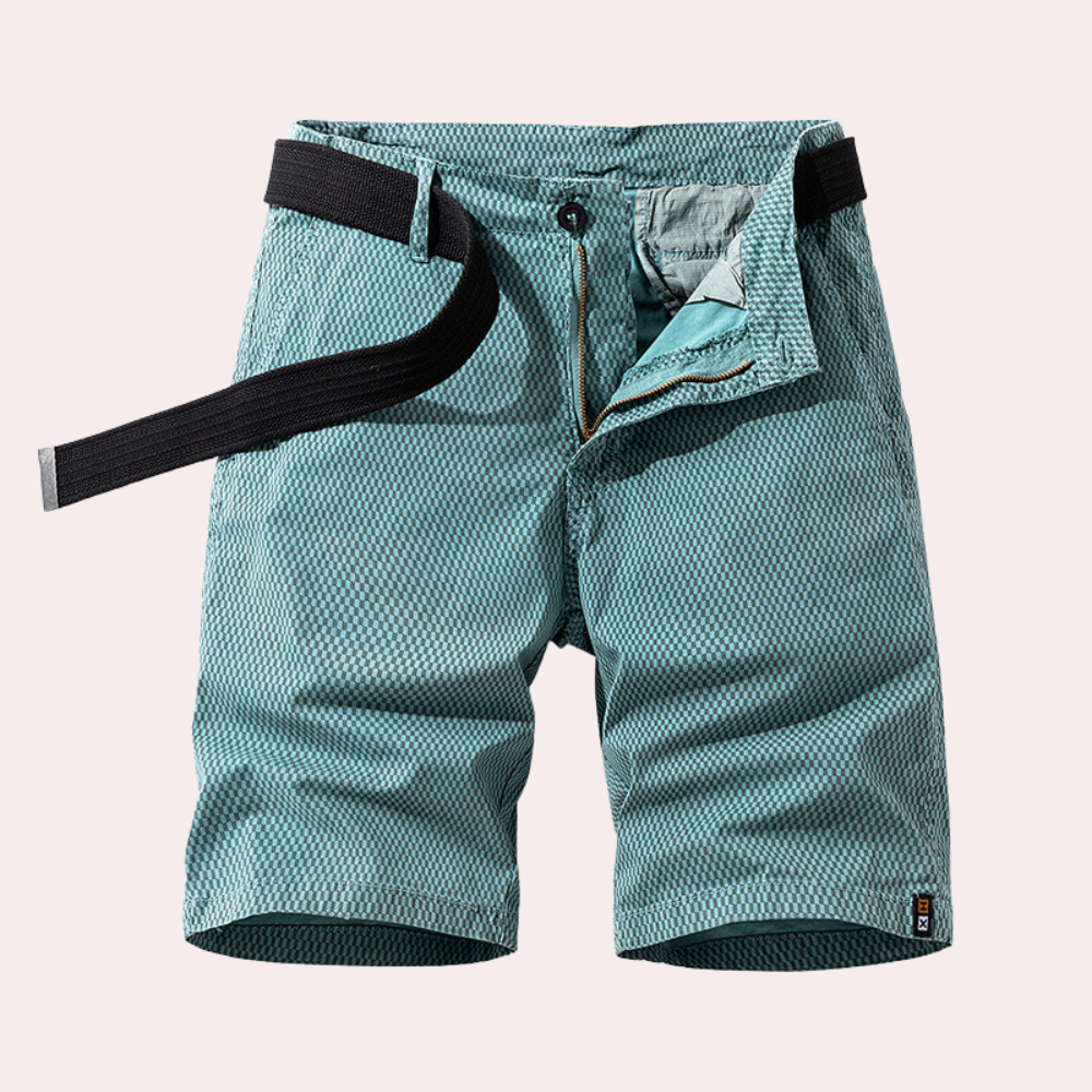 Men's Casual Mid Waist Straight Leg Summer Shorts | Outdoor