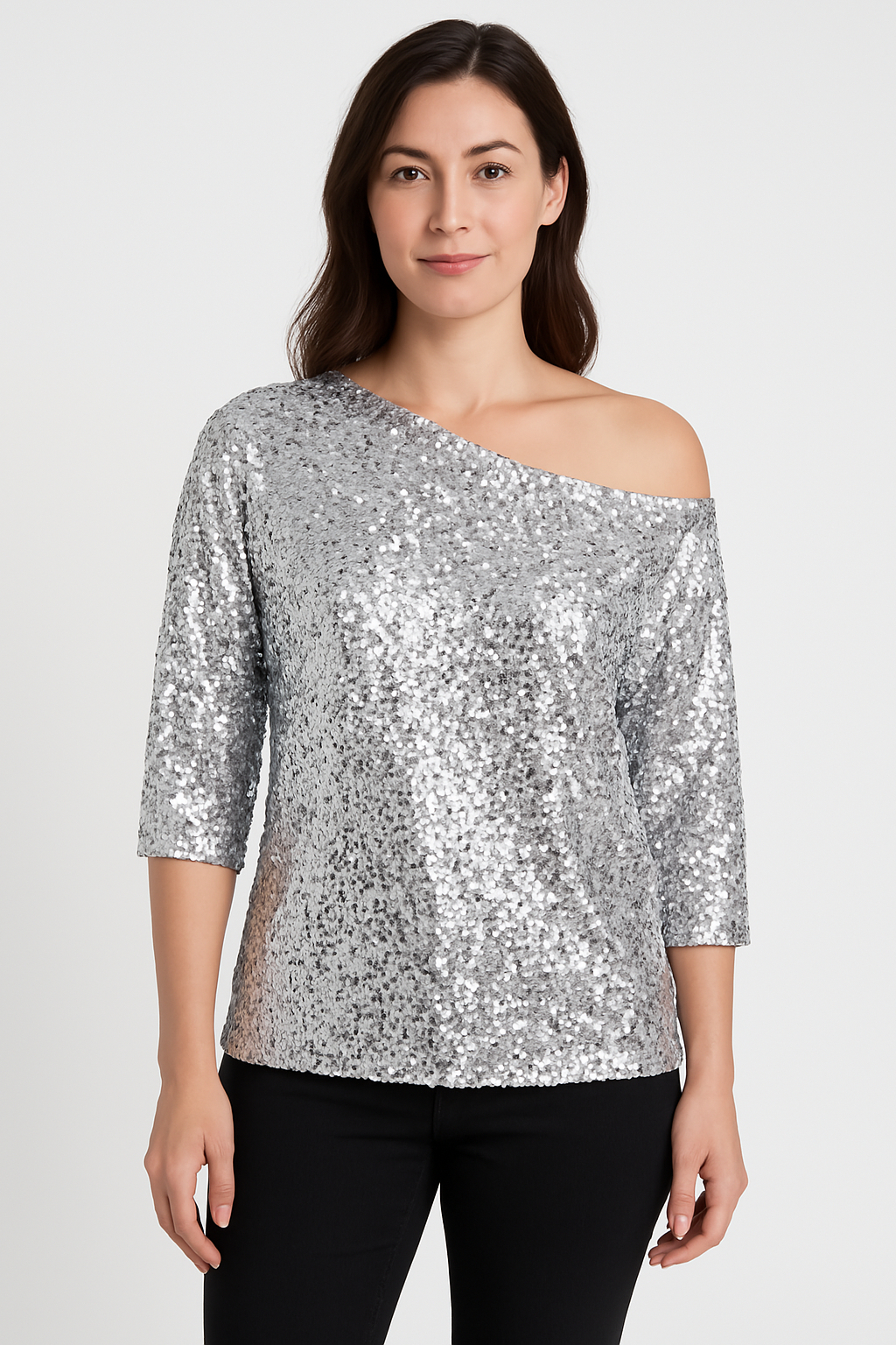 Women's Off the Shoulder Sequin Blouse | New Year
