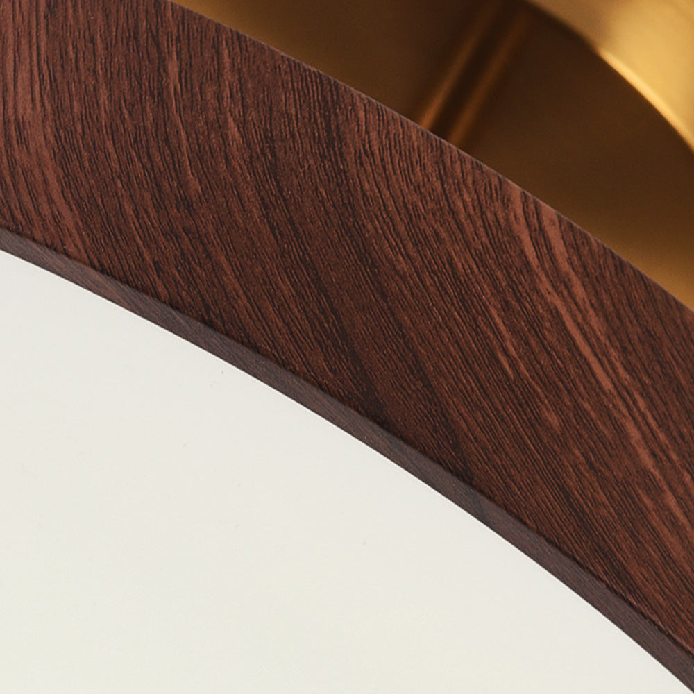 Modern Glow LED Semi-Mount Ceiling Light