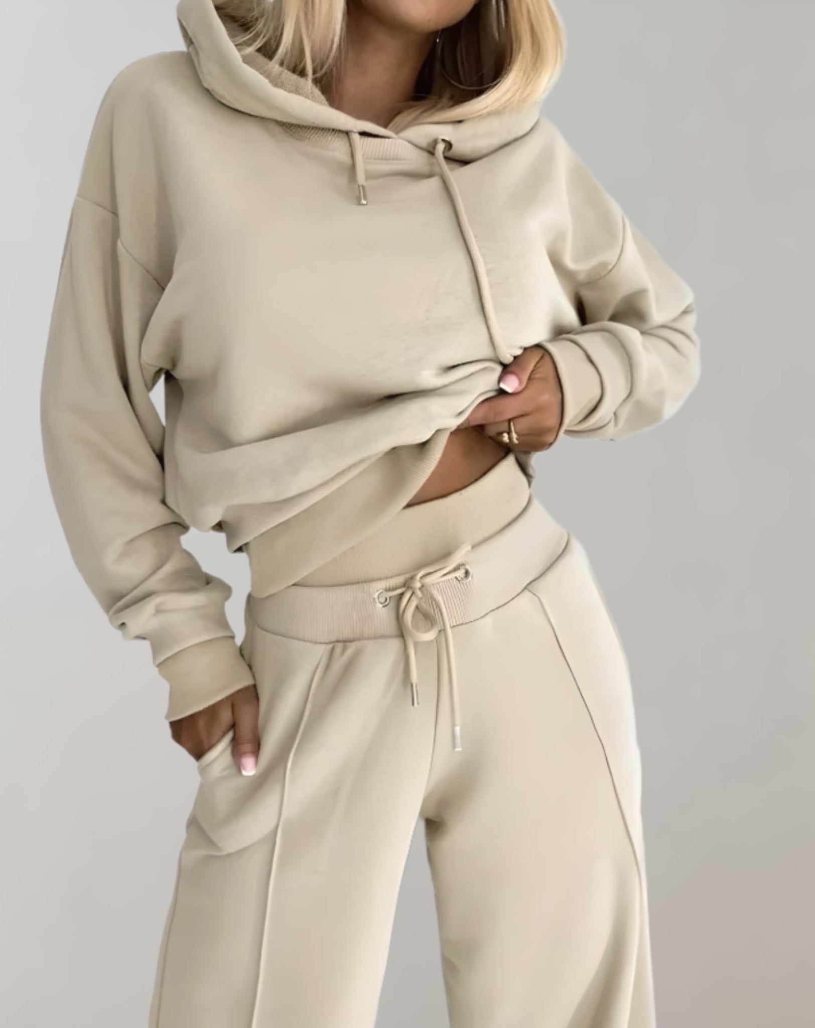 Women's Two Piece Hoodie and Pants Set | Tracksuit