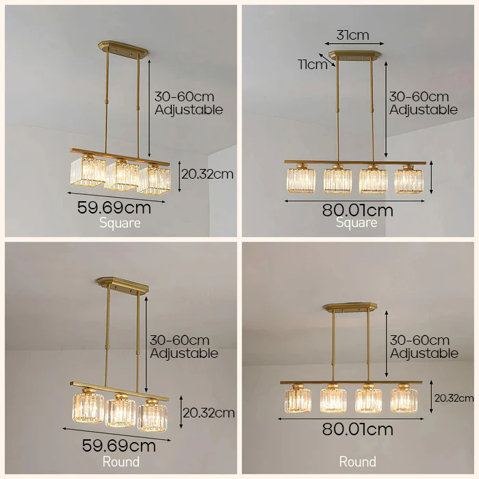 Scandinavian Linear Pendant Light
