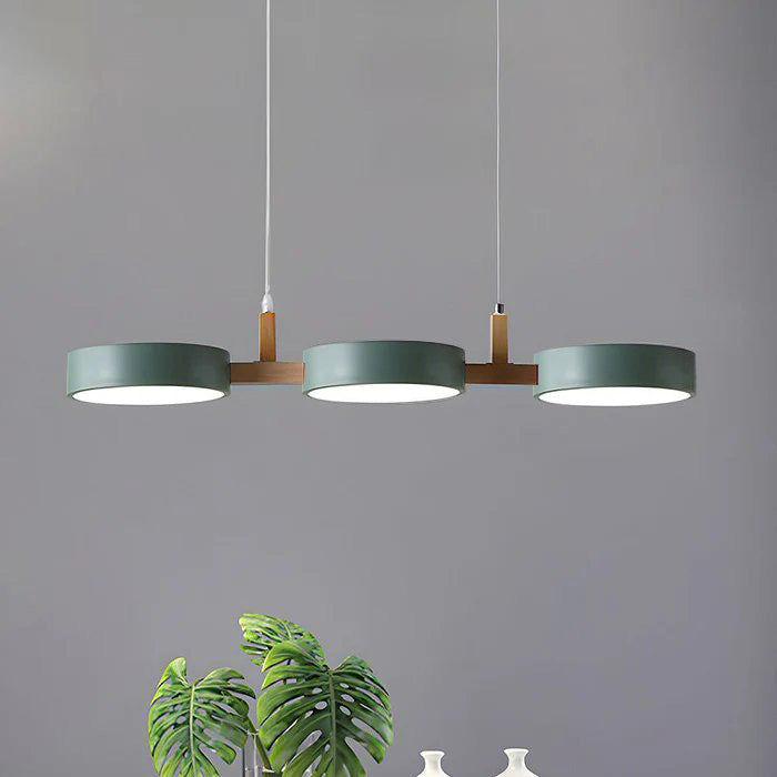 Sleek Geometry Multi-Pendant Light