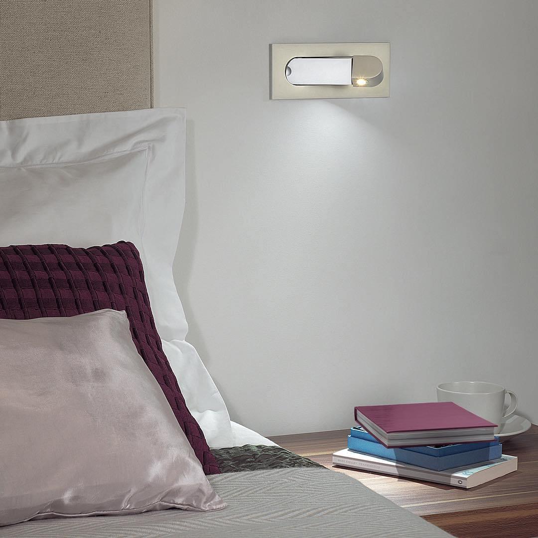 Sleek LED Wall-Mounted Reading Light