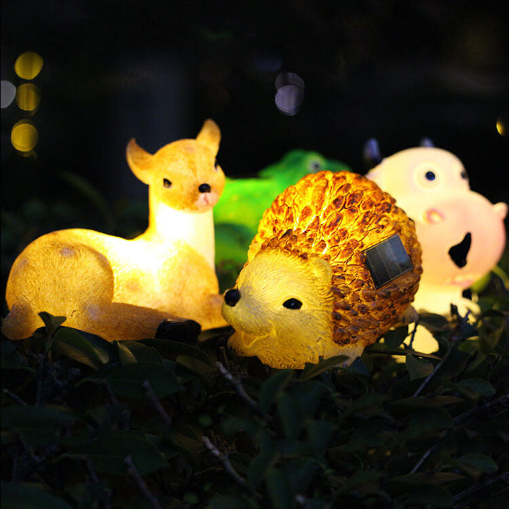 Solar-Powered Animal LED Outdoor Lights