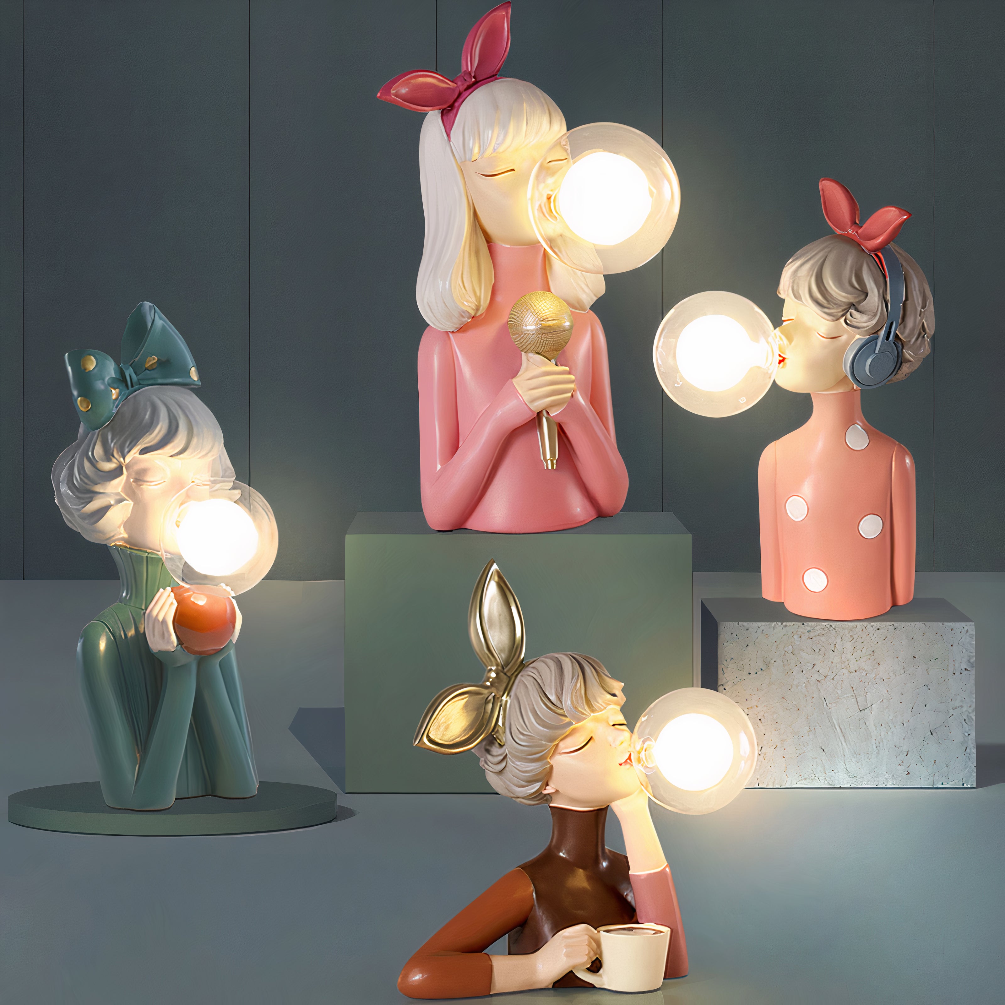 Elegant Table Lamp with Unique Design