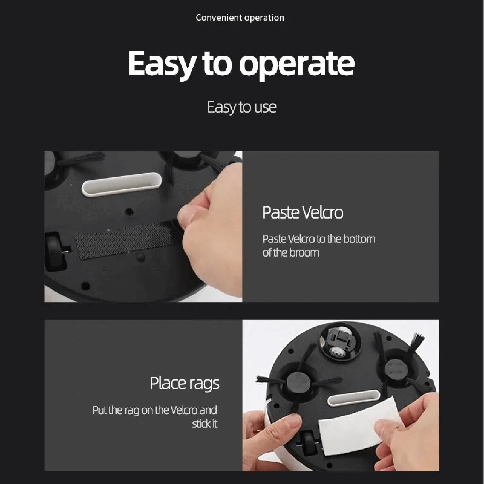 Hands-Free Smart Robot Vacuum