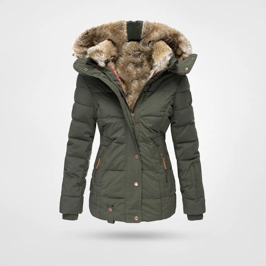 Women's Winter Parka Jacket | Hooded