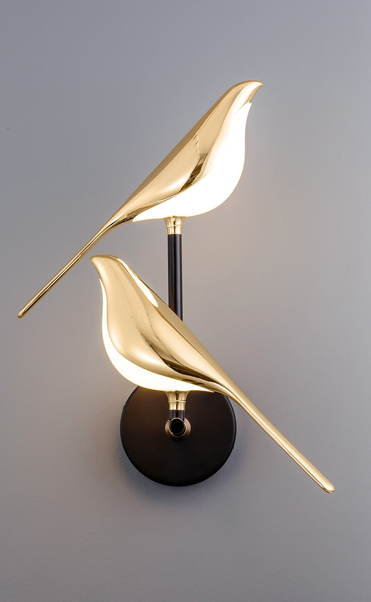 Variant image for Modern Bird-Shaped Wall Lamp with Magnetic Attachment for Elegant Indoor Lighting-2