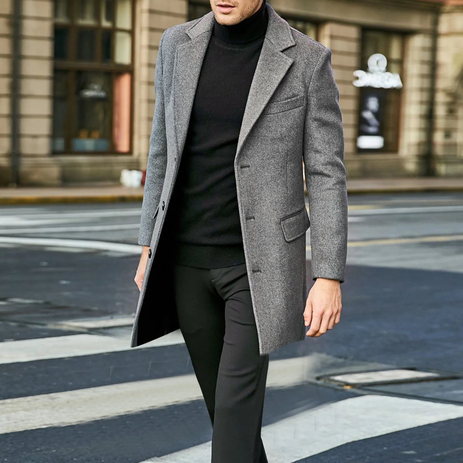Men's Winter Warm Coat | Formal