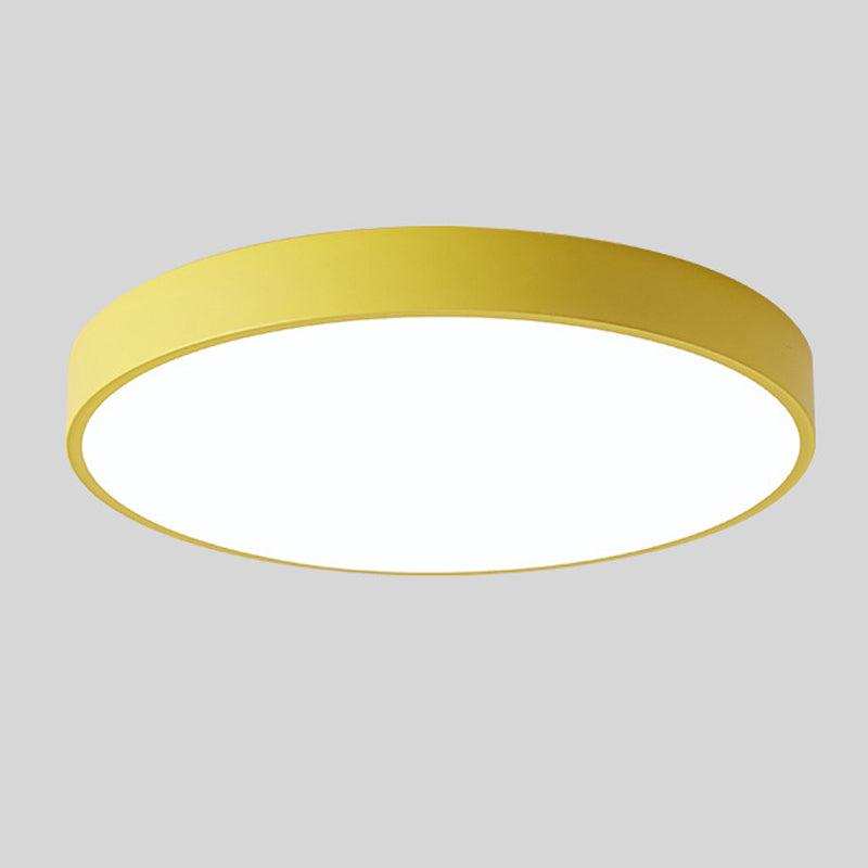 Variant image for Scandinavian Circular LED Ceiling Light Fixture with Elegant Design and Soft Illumination-19