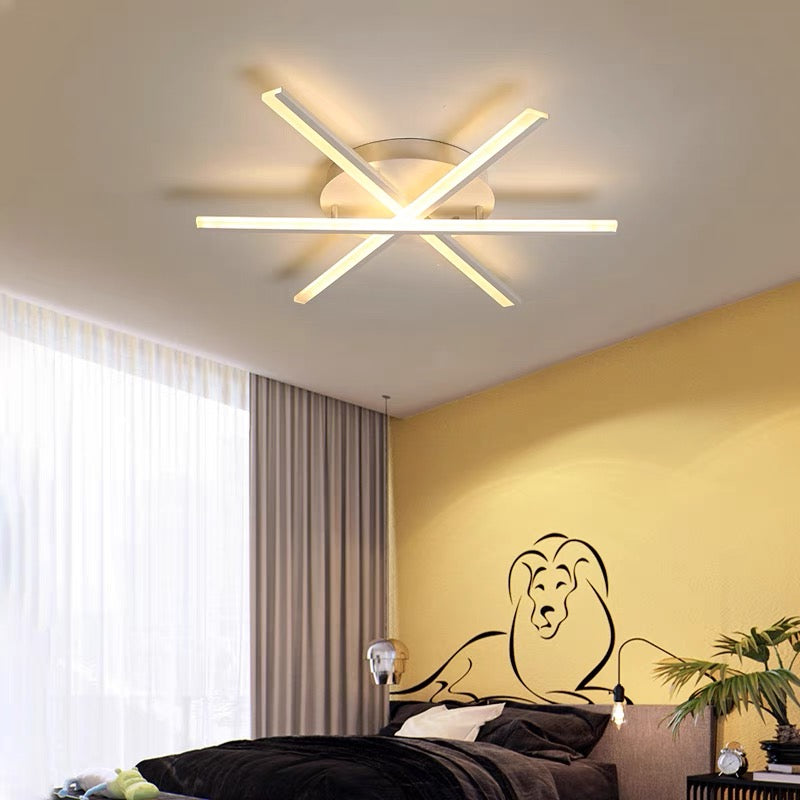 Sleek Nordic-Inspired LED Ceiling Light