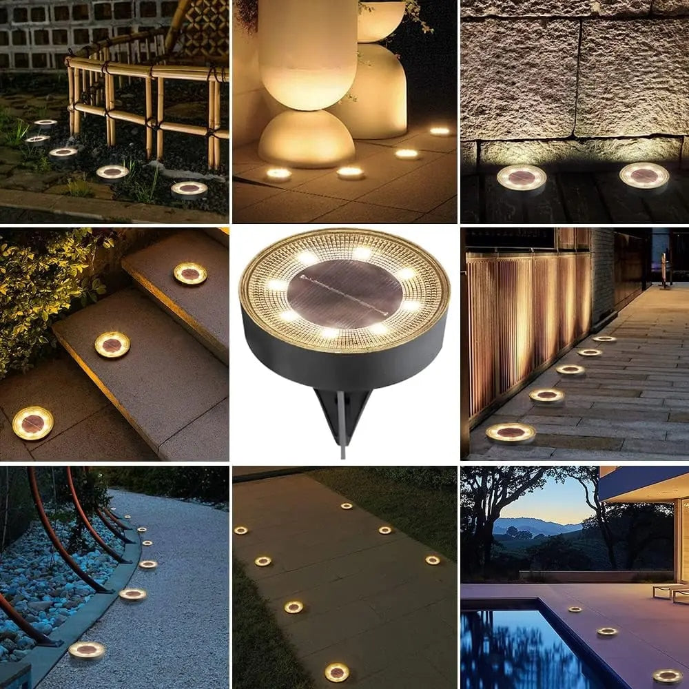 Solar Garden Lights - Waterproof Outdoor LED Lighting