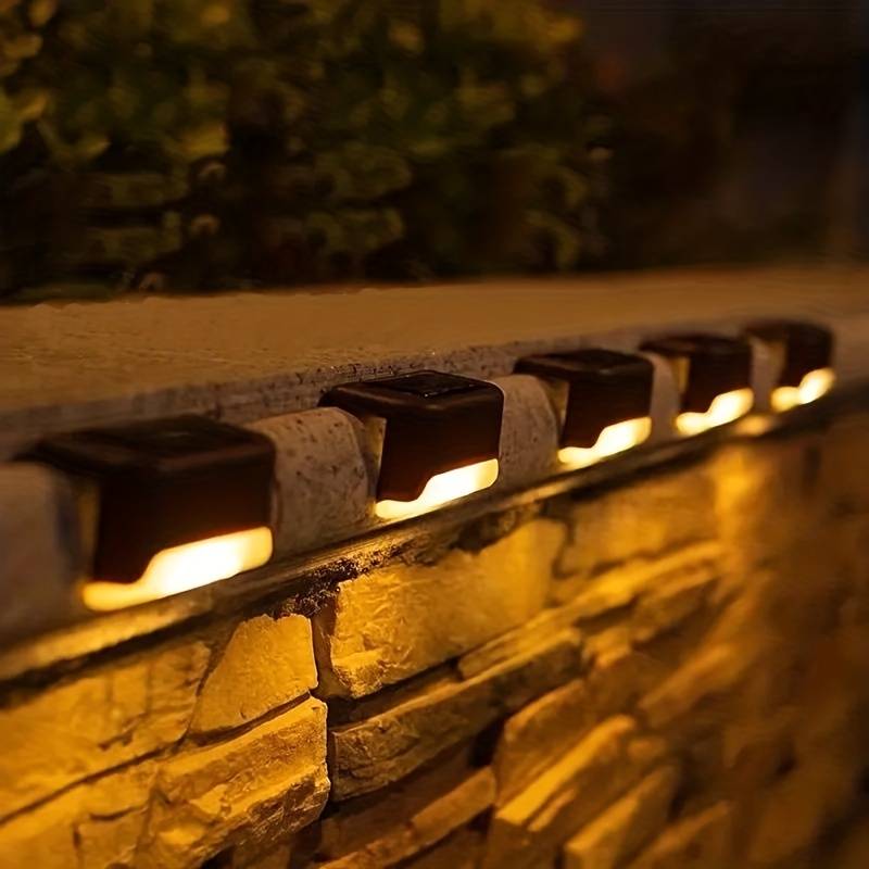 Solar-Powered LED Outdoor Wall Light