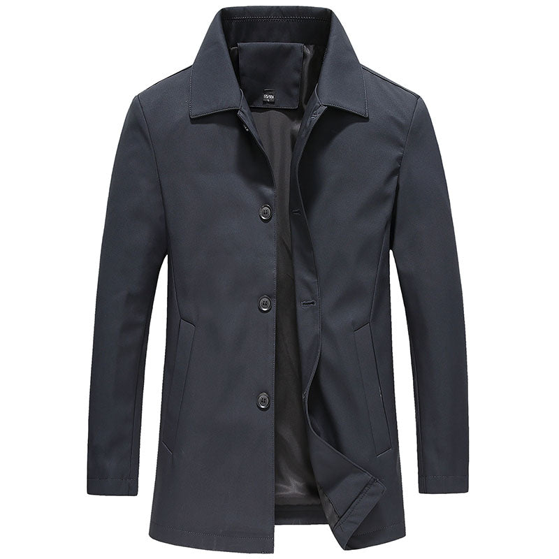 Men's Long Sleeve Coat | Classic