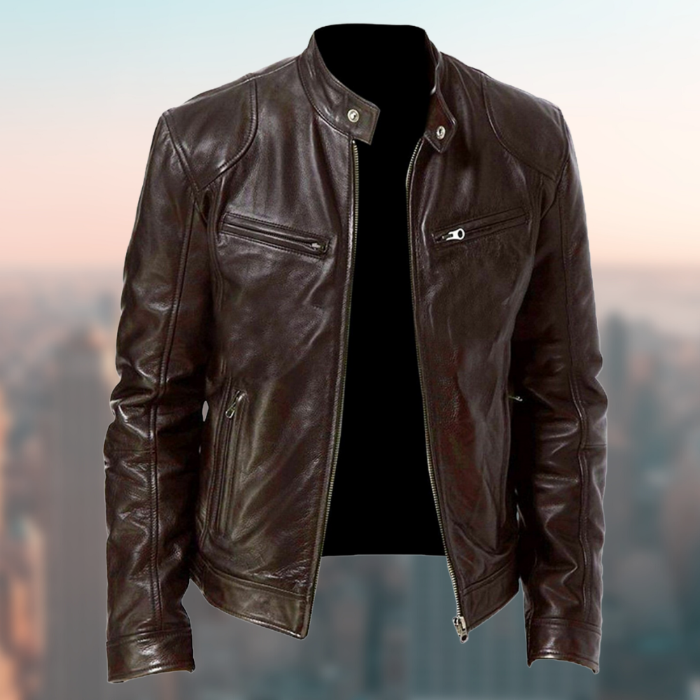 Men's Retro Biker Jacket | Classic
