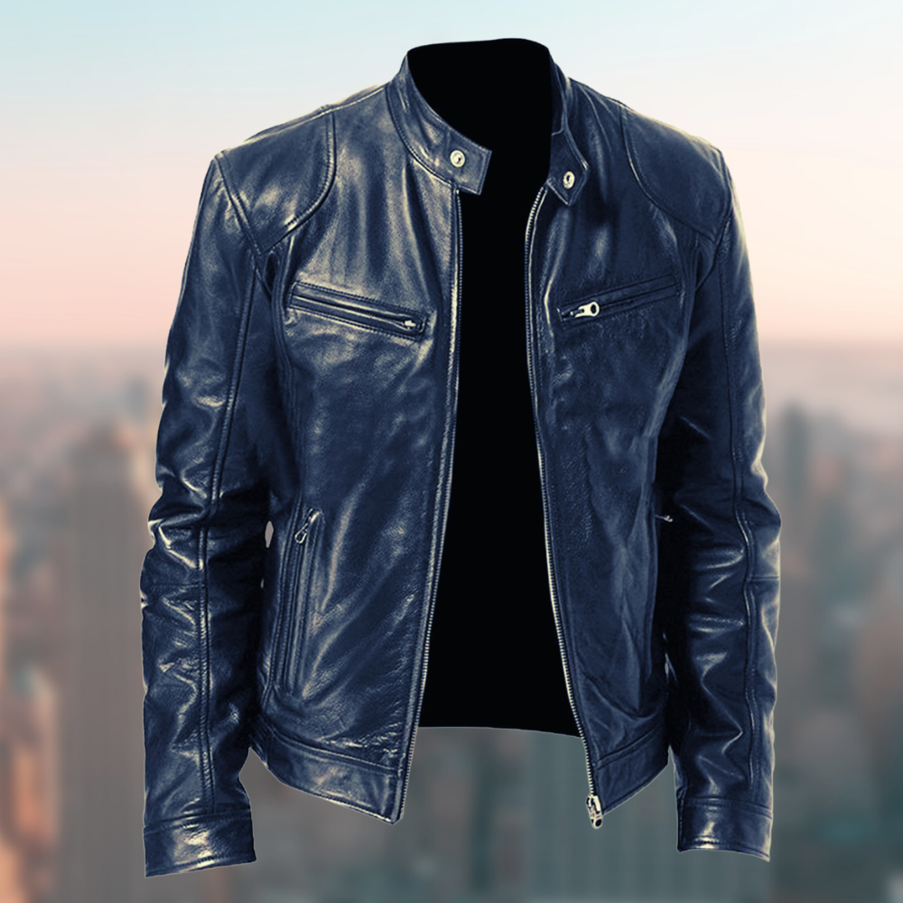 Men's Retro Biker Jacket | Classic