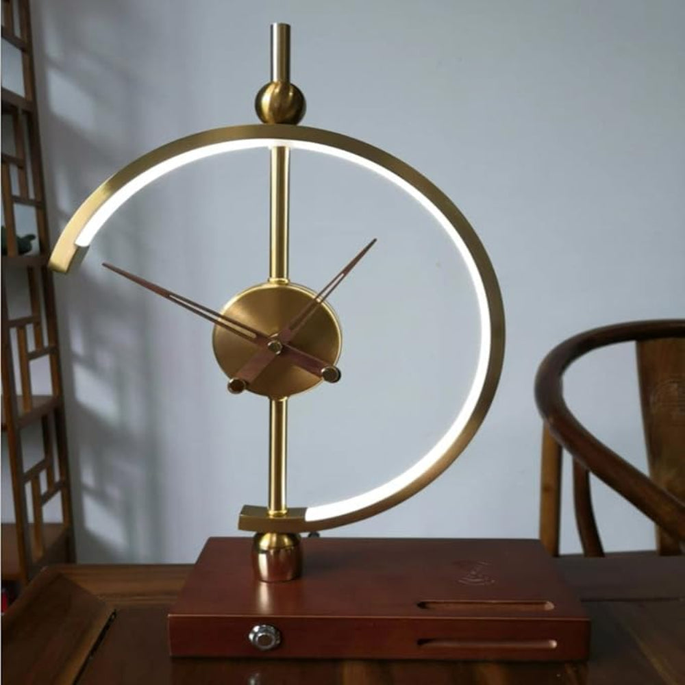 Minimalist 3-in-1 LED Clock Lamp
