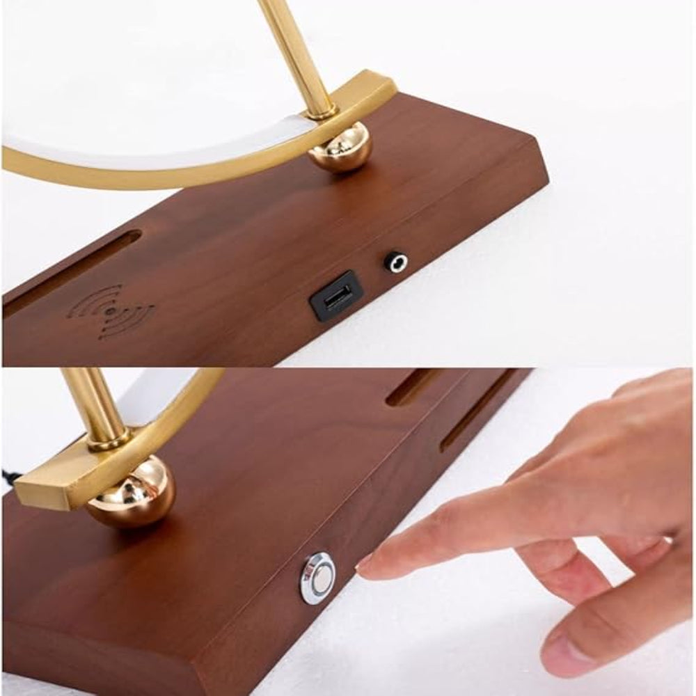 Minimalist 3-in-1 LED Clock Lamp