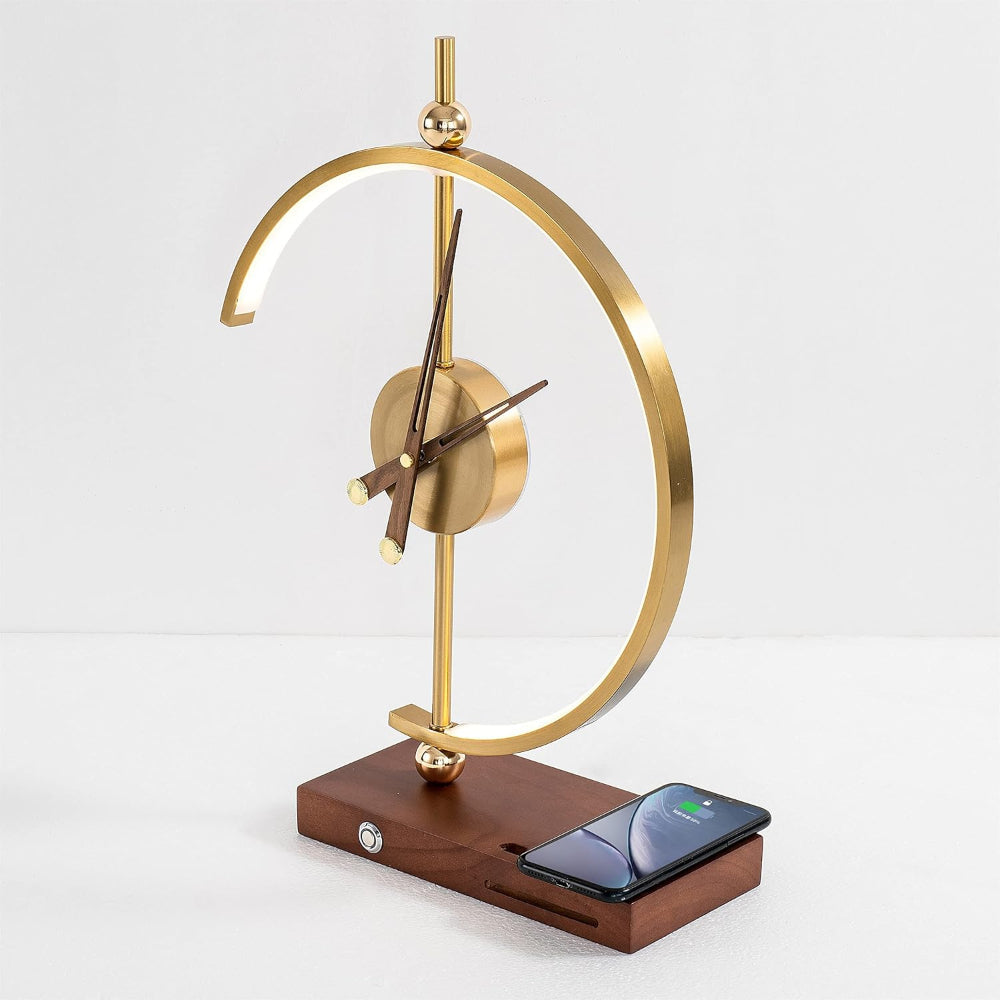 Minimalist 3-in-1 LED Clock Lamp