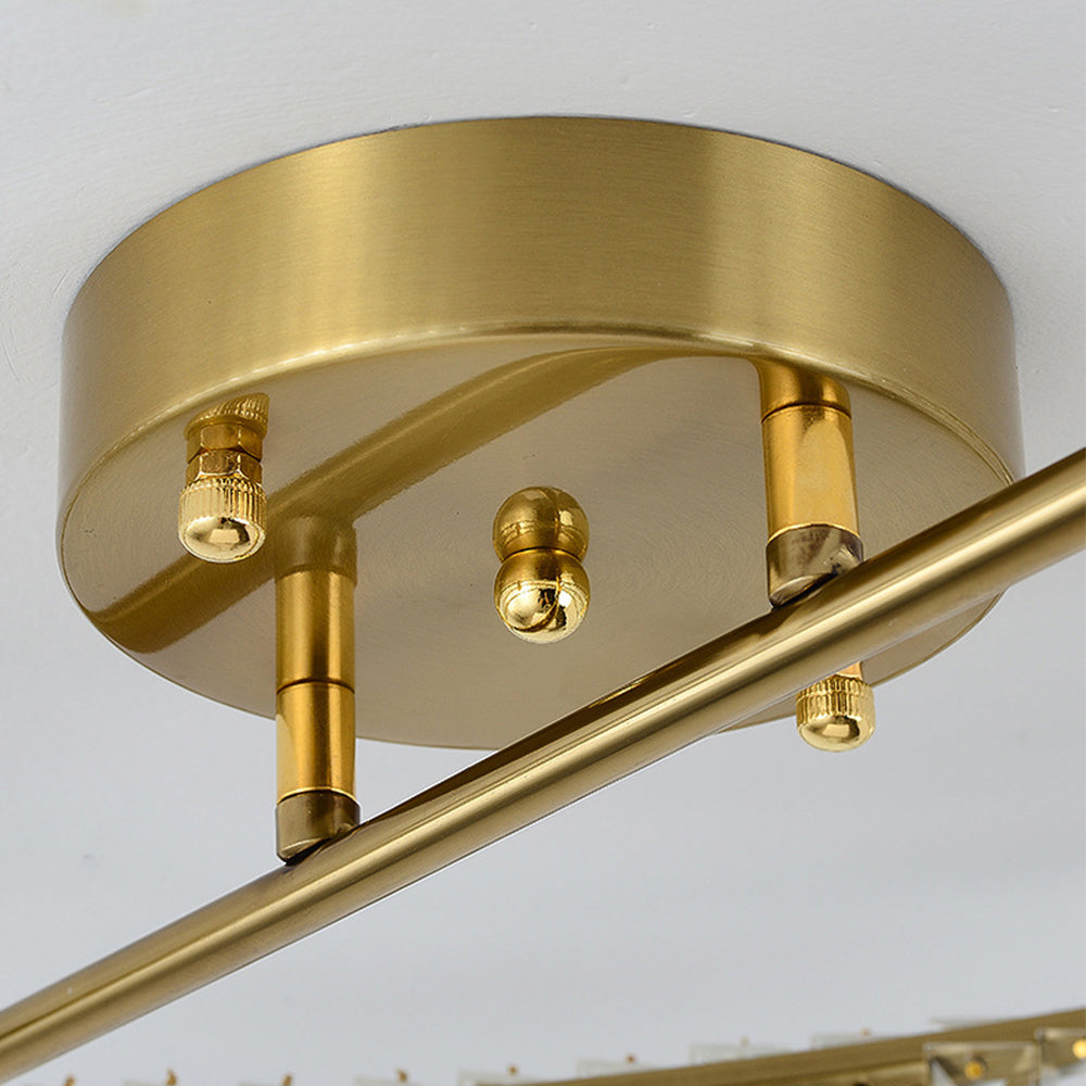 Crystal LED Round Ceiling Light