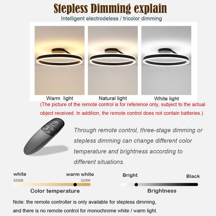 Scandinavian Slimline LED Ceiling Lights