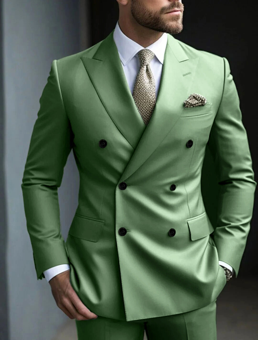Men's Formal Classic Wedding Suits | Double Breasted