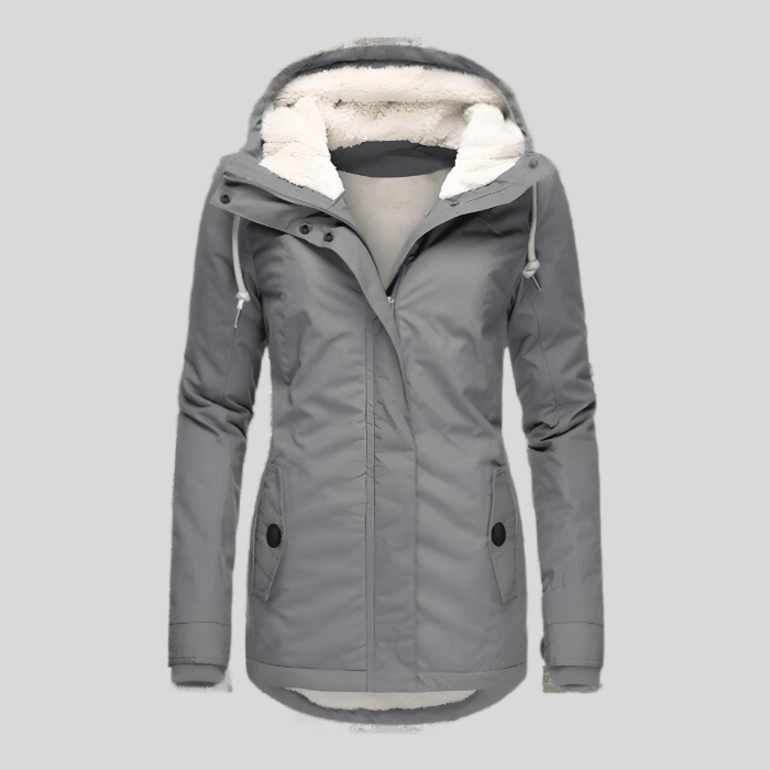 Women's Winter Hooded Jacket | Warm