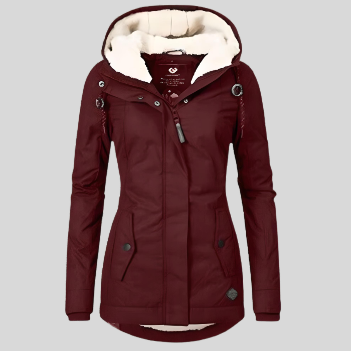 Women's Winter Hooded Jacket | Warm